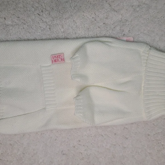 Paris Hilton 3D HEART VALENTINES DAY DOG Knit Sweater - Picture 11 of 11